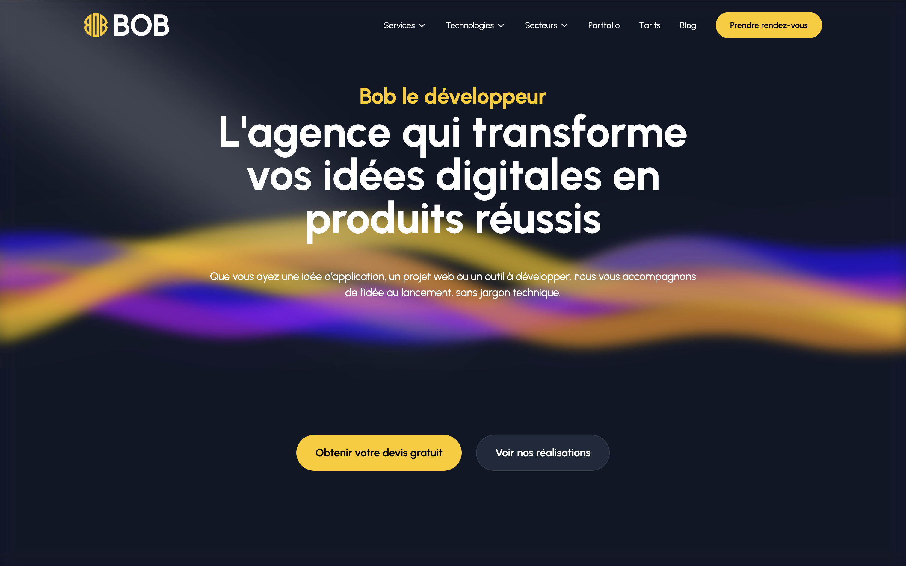 Bob le développeur - capture 1